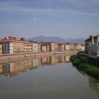 Der Arno in Pisa