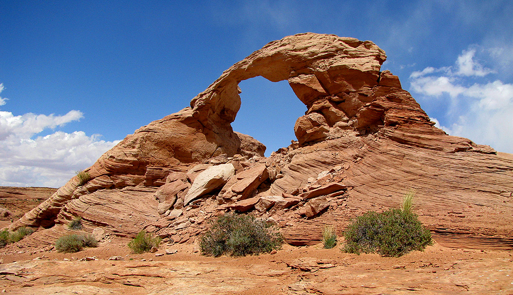 Der Arsenic Arch in Utah.