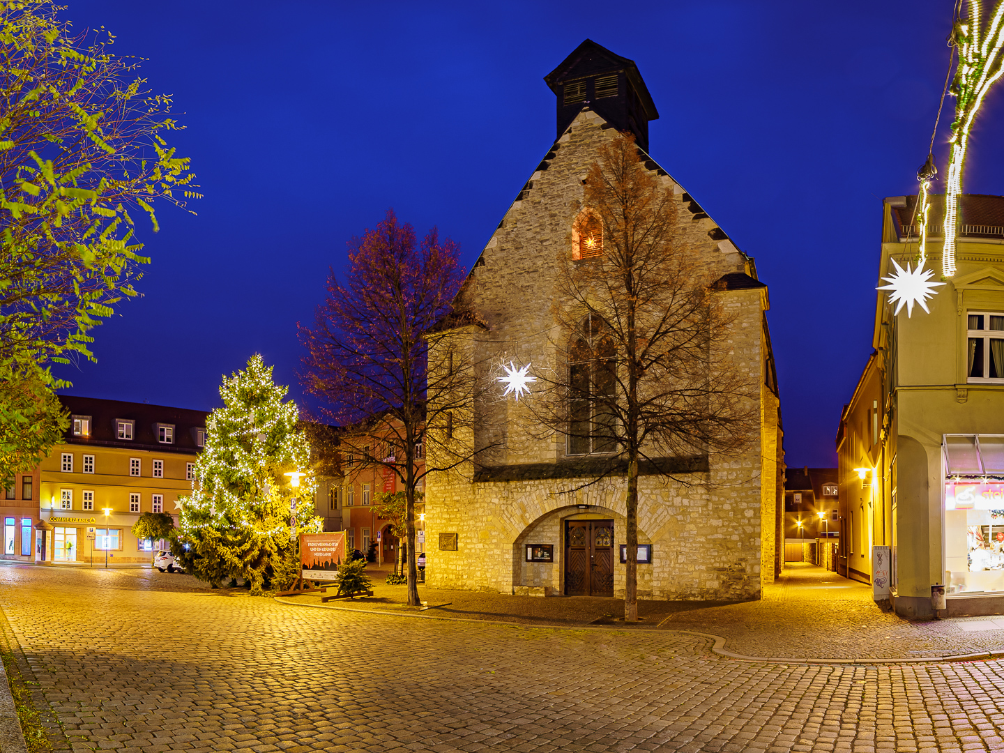 Der Ascherslebener Weihnachtsbaum