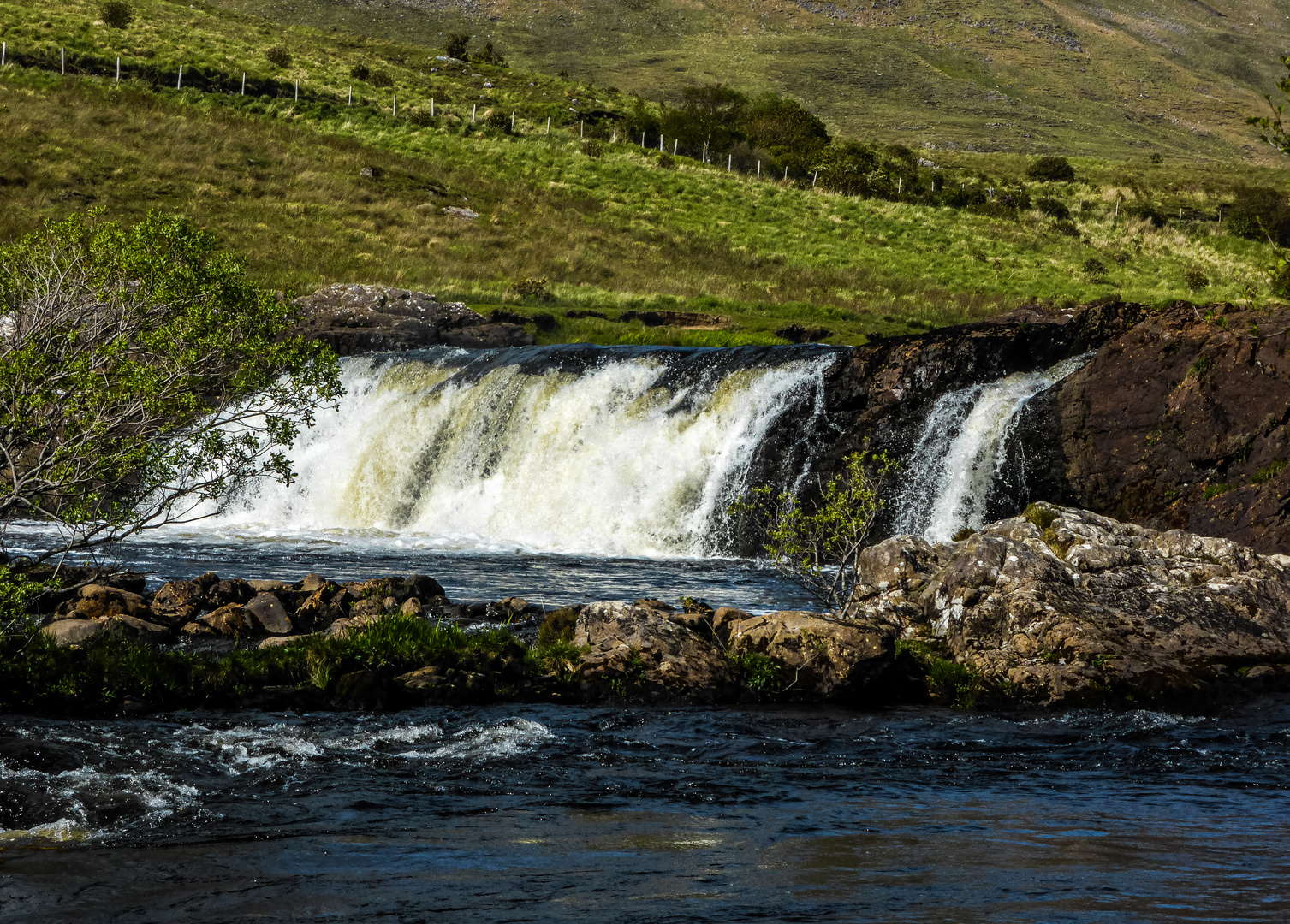 Der Ashleagh Waterfall....