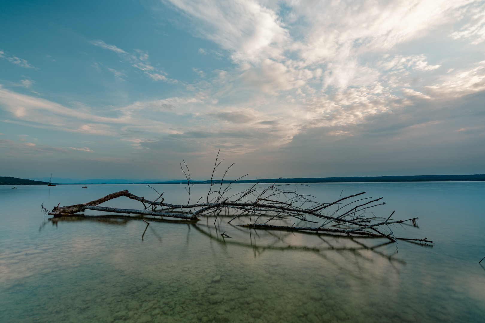 Der Ast im Ammersee - mit Youtube Tutorial