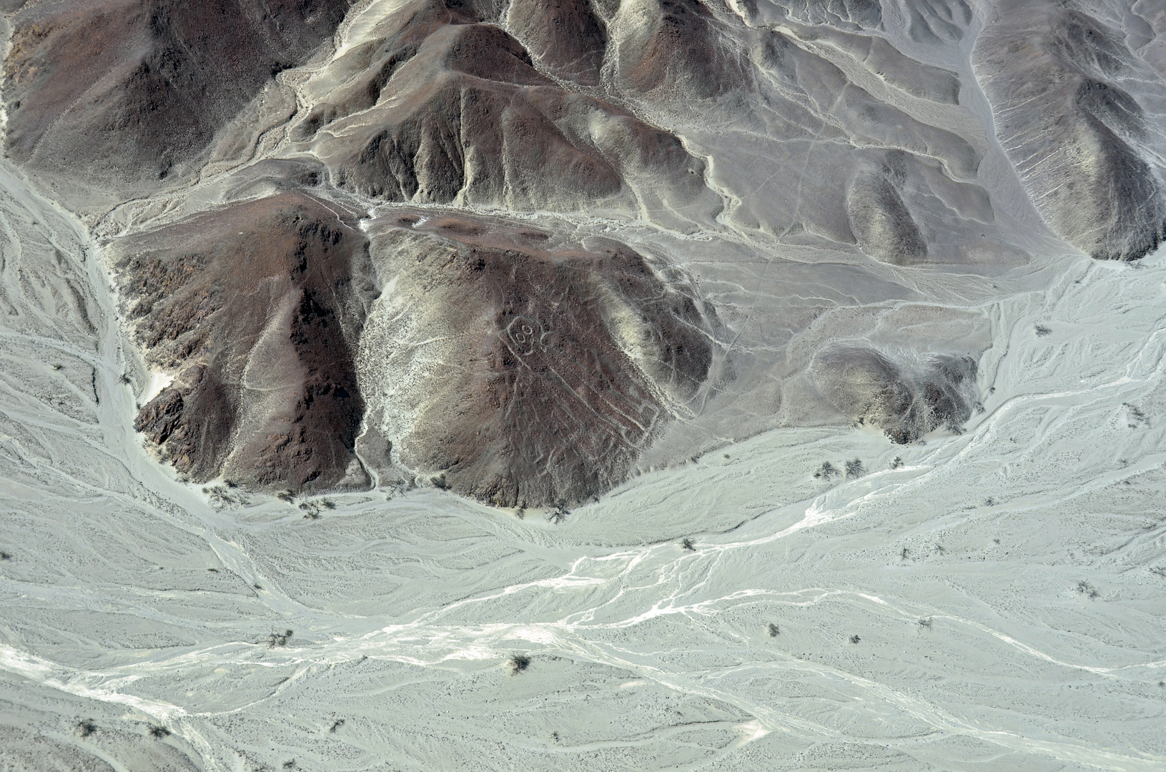 Der "Astronaut" ist eine der bekanntesten Nazca-Figuren