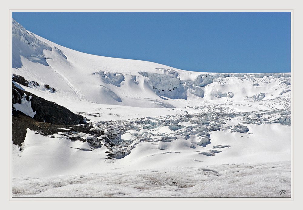 Der Athabasca-Gletscher