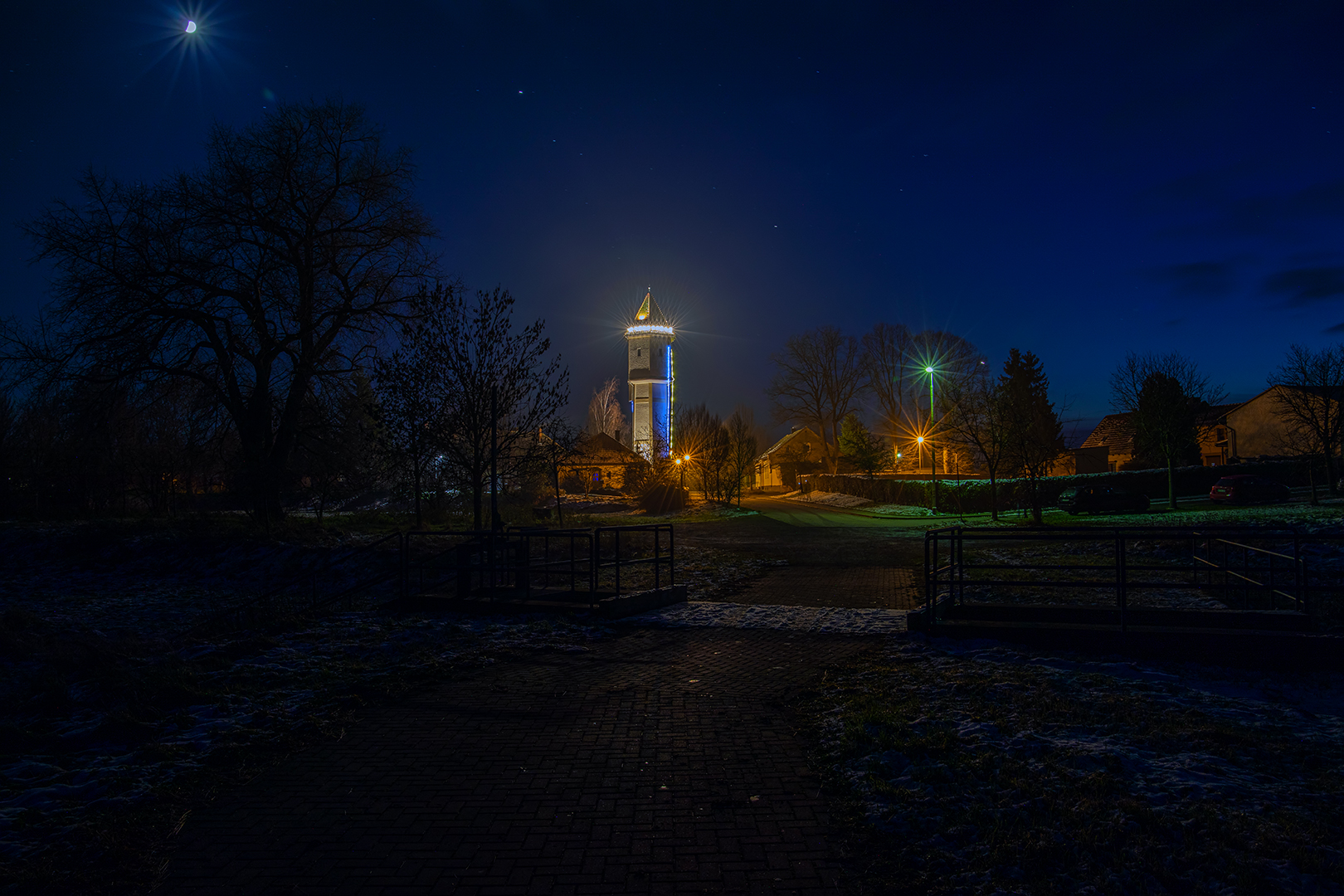 Der Athensleber Adventsleuchtturm...