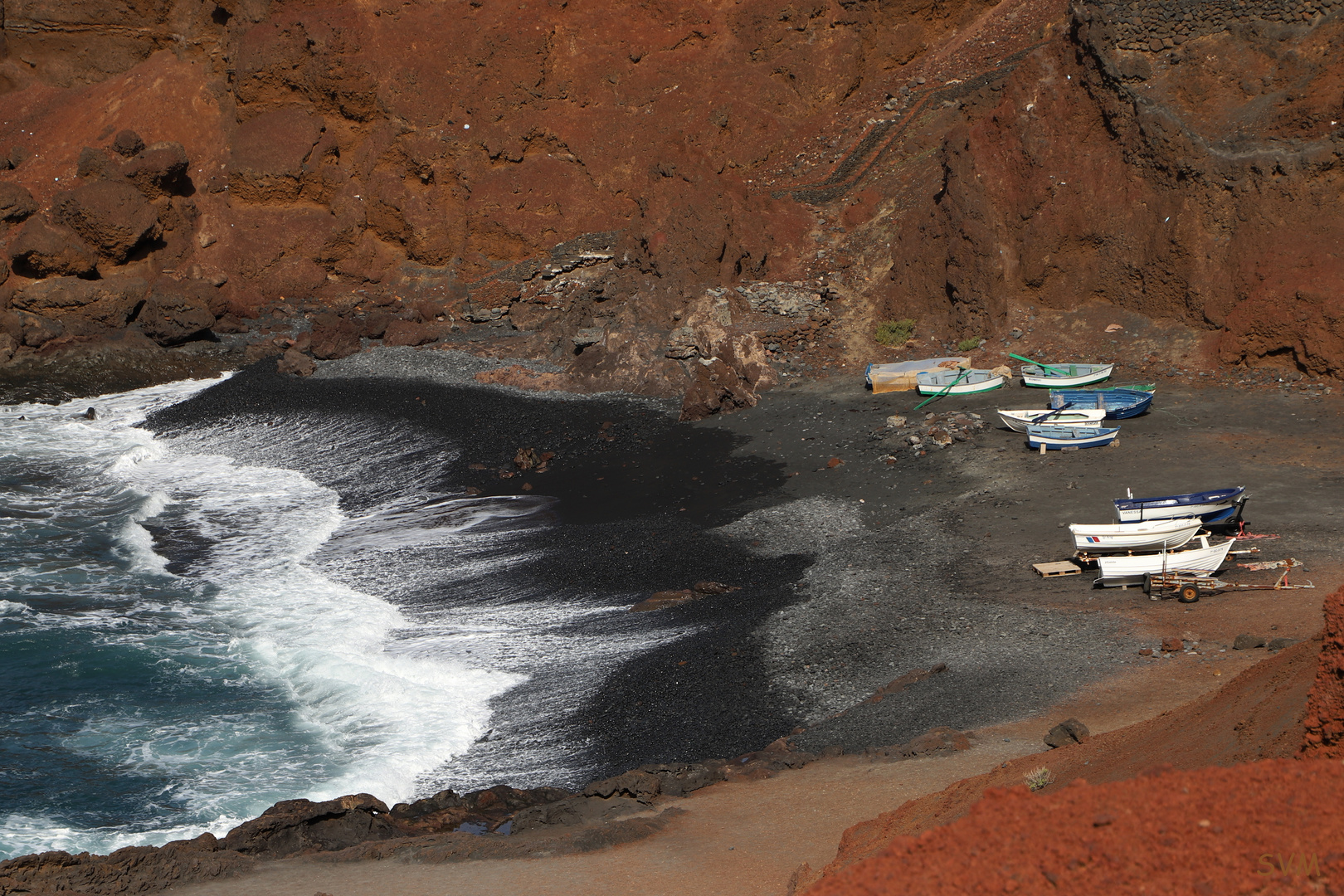 Der Atlantik bei El Golfo