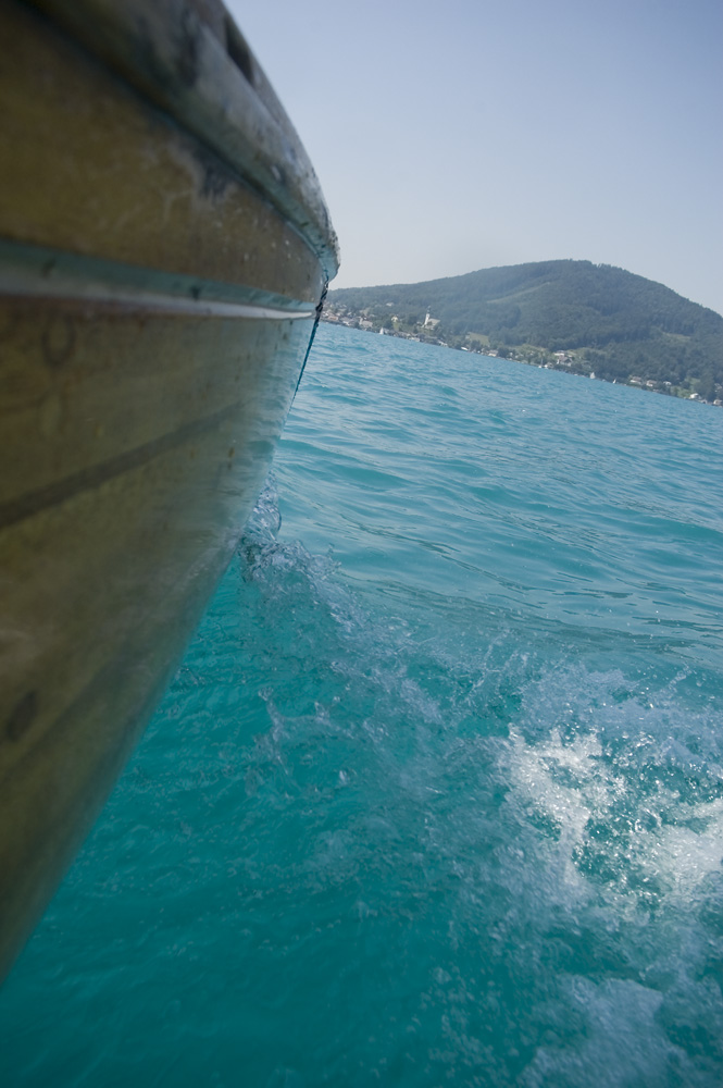 der attersee so türkis, türkis