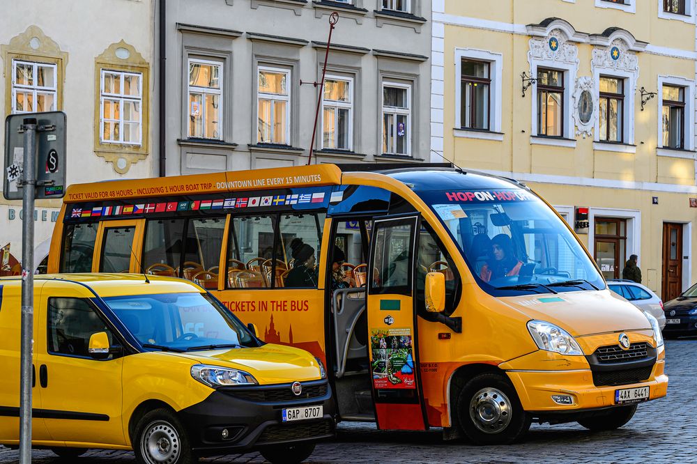 Der "Aufhüpf-Bus"