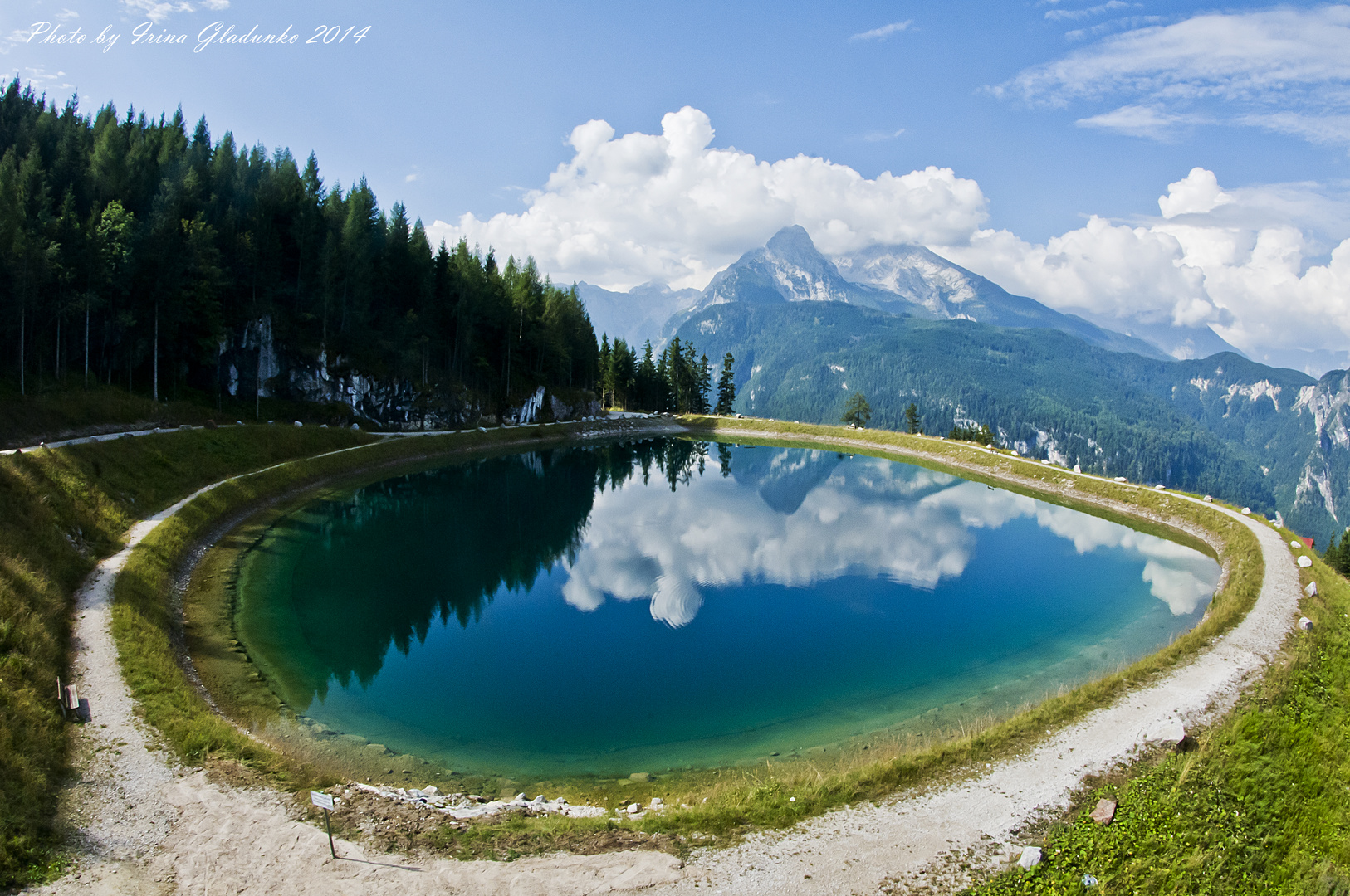 Der Auge der Berge