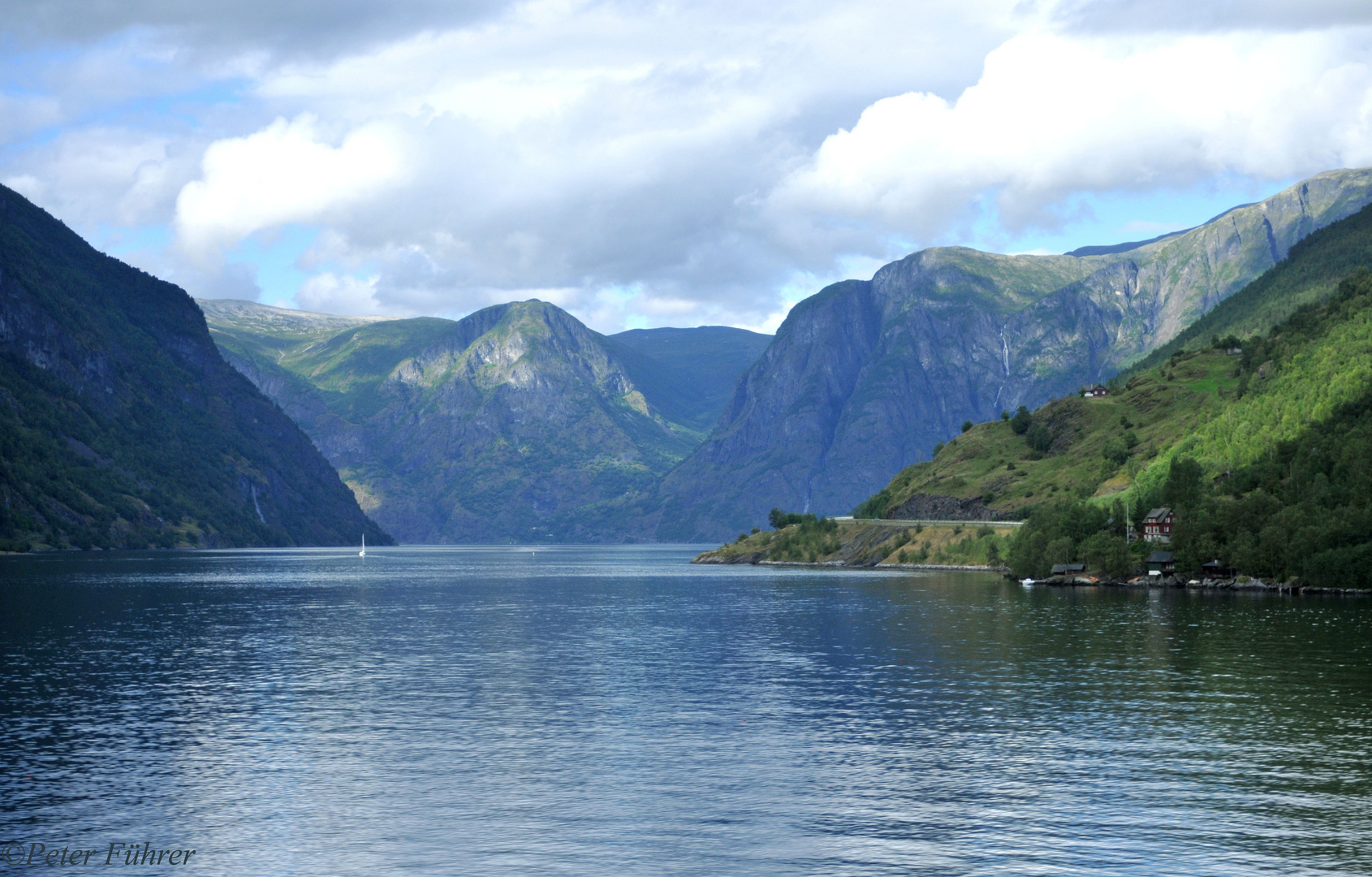 Der Aurlandfjord...