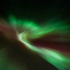 Der Aurora borealis unter den Rock geschaut