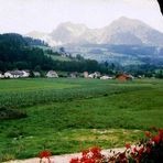 Der Ausblick aus dem Gasthof Kaspar