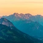 Der Ausblick vom Grünten Gipfel