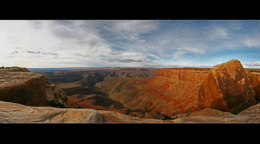 Der Ausblick vom Muley-Point......