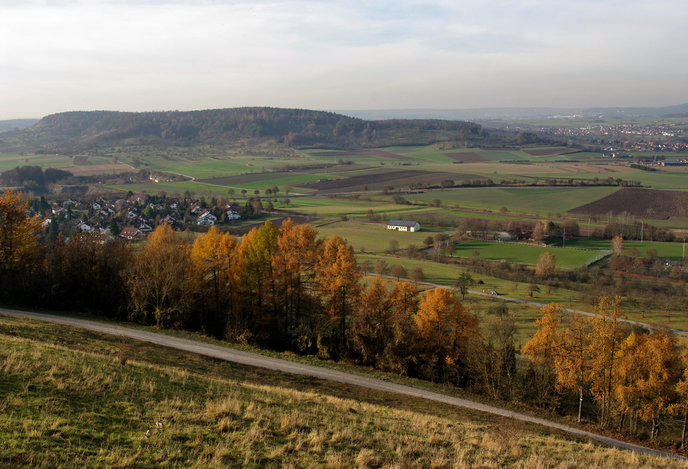 Der Ausblick von der Wurmlinger Kapelle