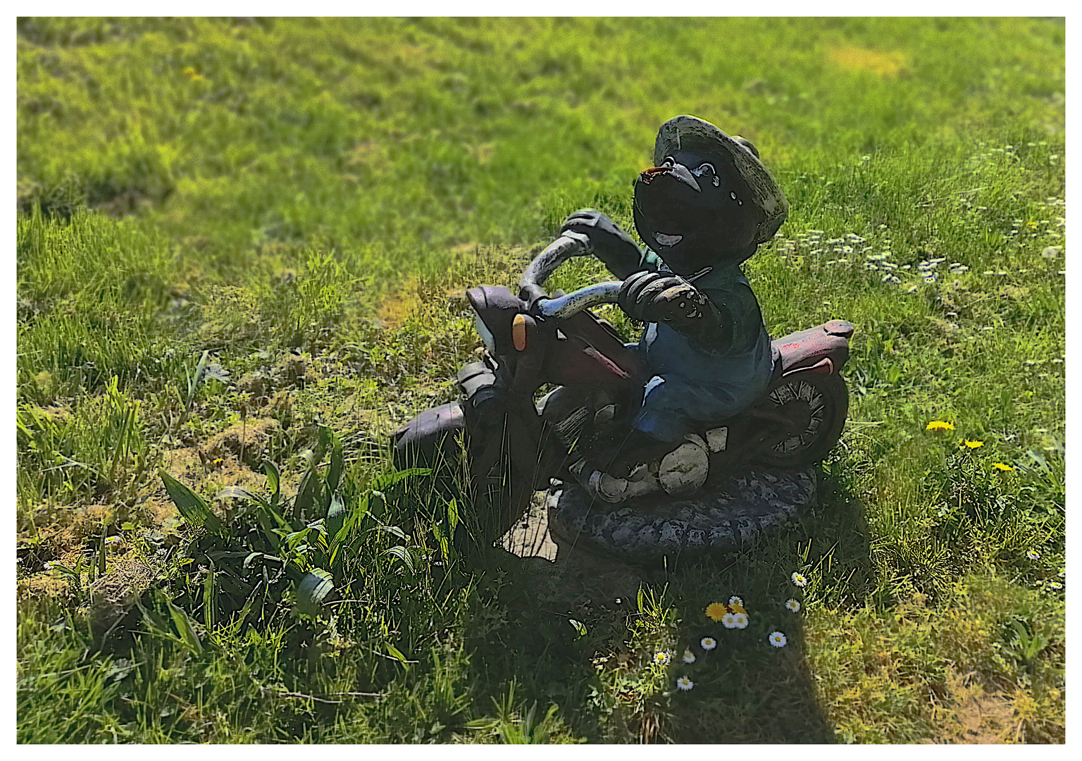 Der Ausflug im Garten