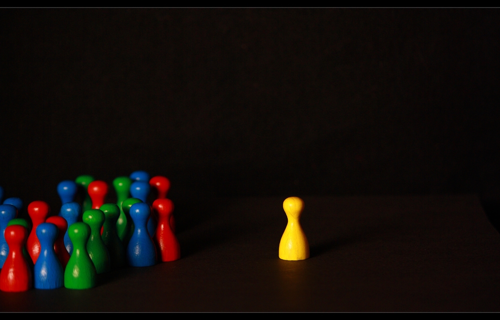 der Aussenseiter Foto & Bild stillleben, spiele, motive Bilder auf