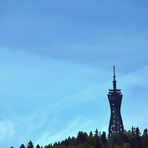 Der Aussichtsturm auf dem Pyramidenkogel.