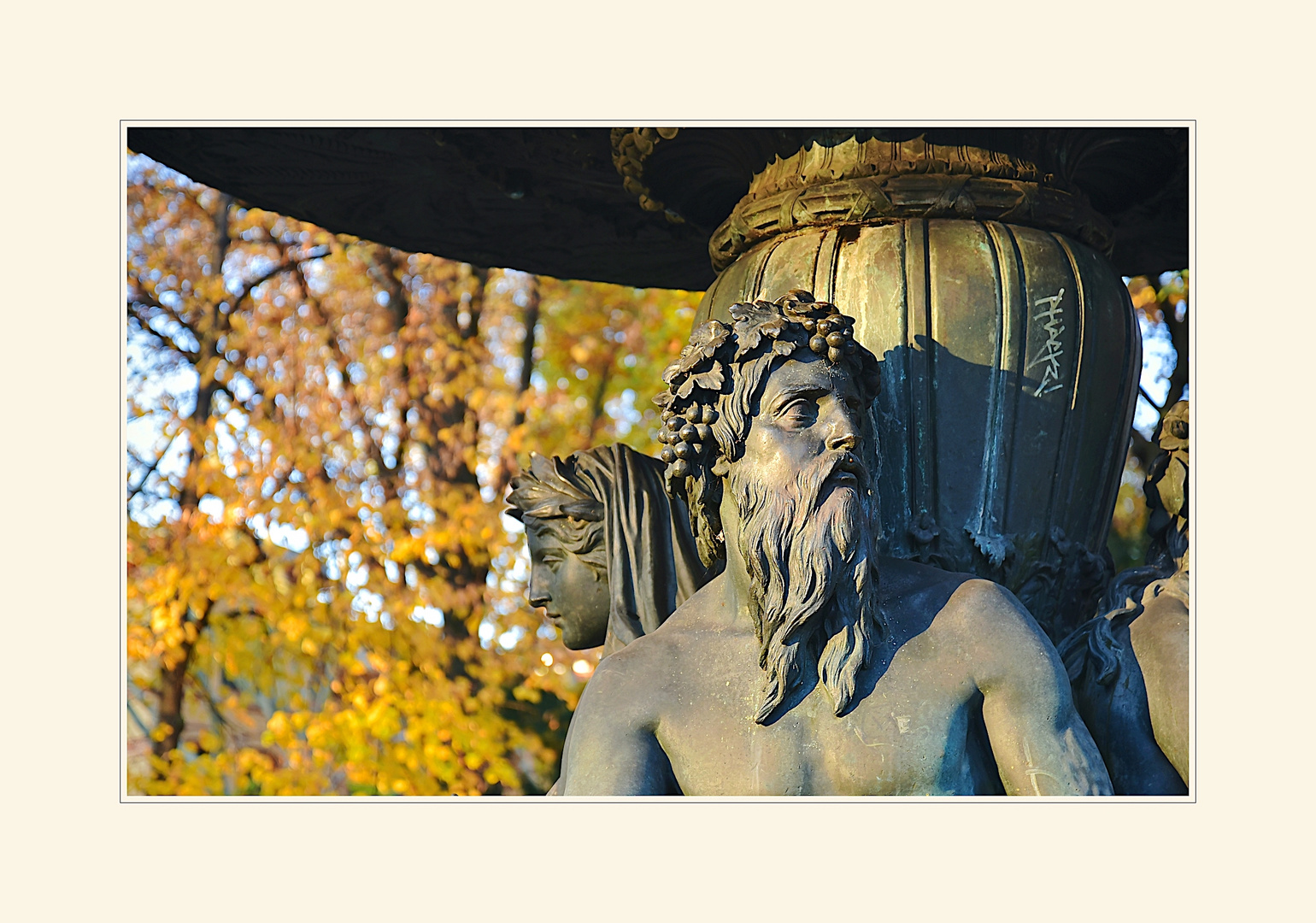 der Bacchus vom Wrangelbrunnen