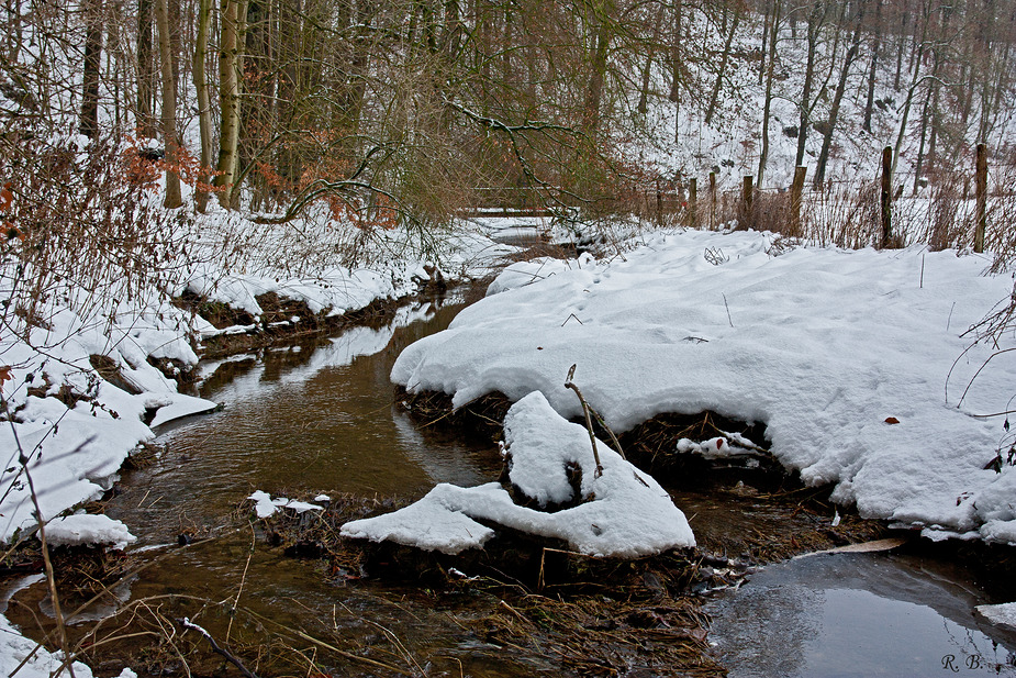 Der Bach im Haxtergrund