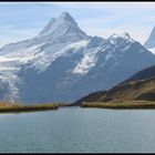 Der Bachalpsee im Berner Oberland im Sept .2010