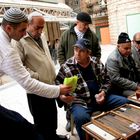 Der Backgammon-Platz in Jerusalem