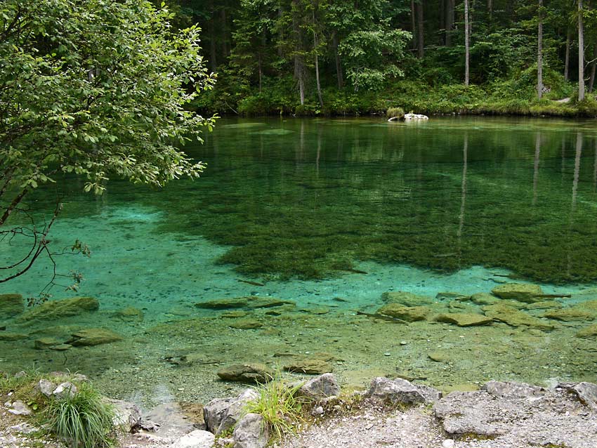 Der Badersee bei Grainau