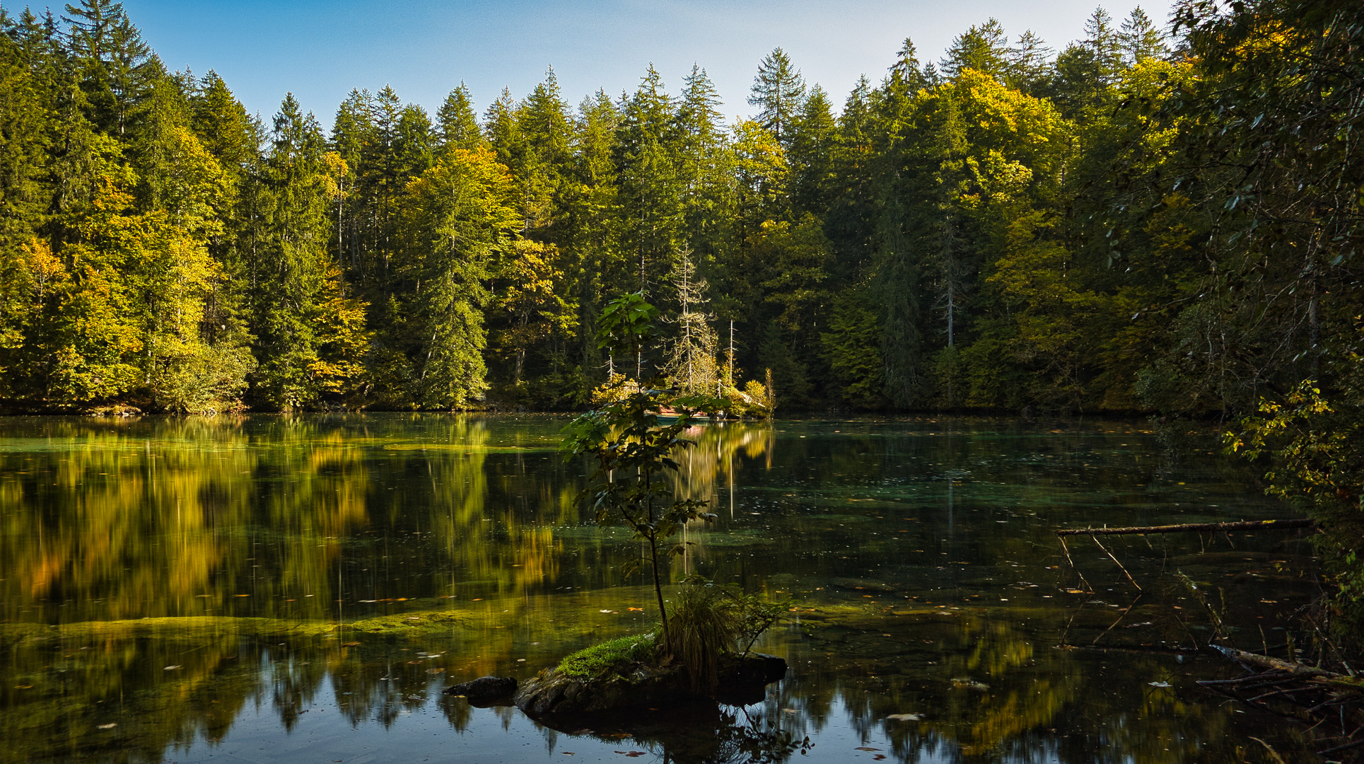 Der Badersee in Grainau