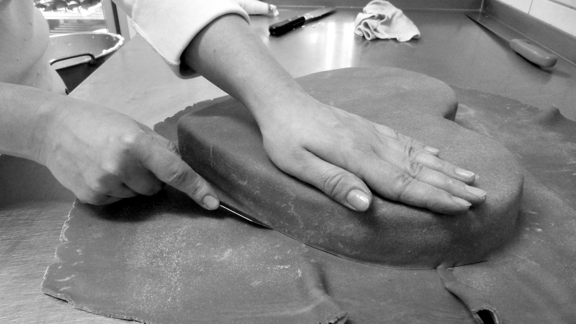 Der Bäckermeister Hände 2/5 - Das Herz