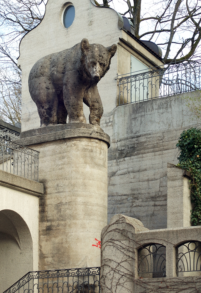 der Bär von der Gebsattelbrücke