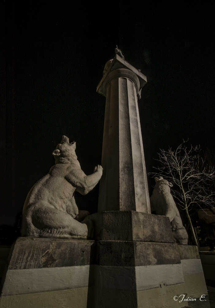 Der Bärenbrunnen am Ostring