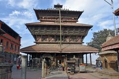 Der Bagh-Bhairav-Tempel in Kirtipur im Kathmandu-Tal