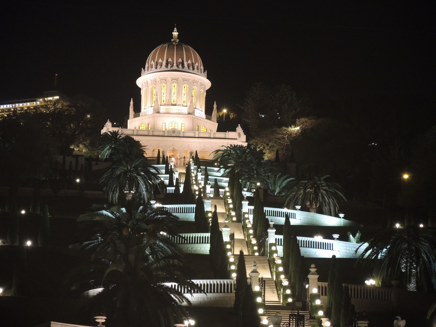 Der Bahaitempel in Haifa