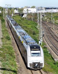 Der Bahn aufs Dach gestiegen