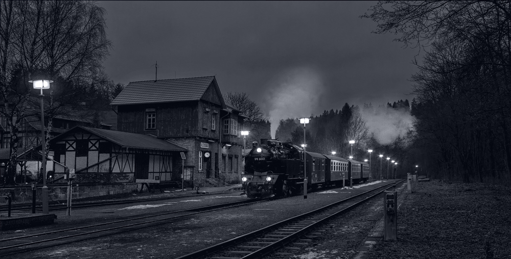 Der Bahnhof Alexisbad