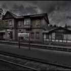 Der Bahnhof Alexisbad im Selketal