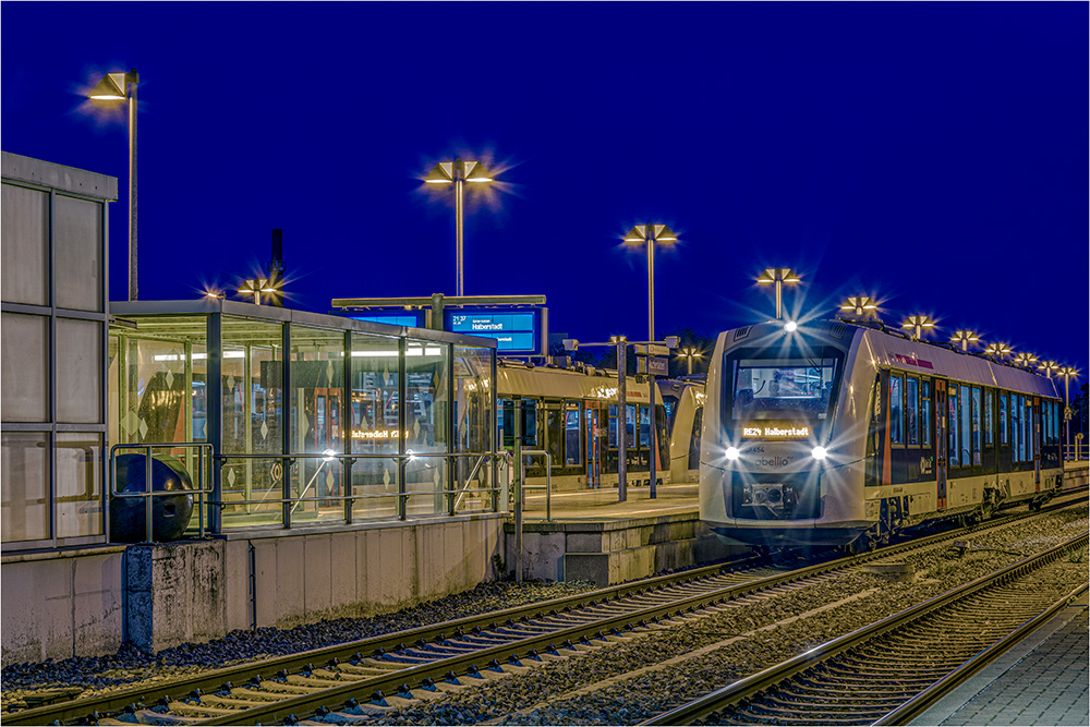 Der Bahnhof Aschersleben