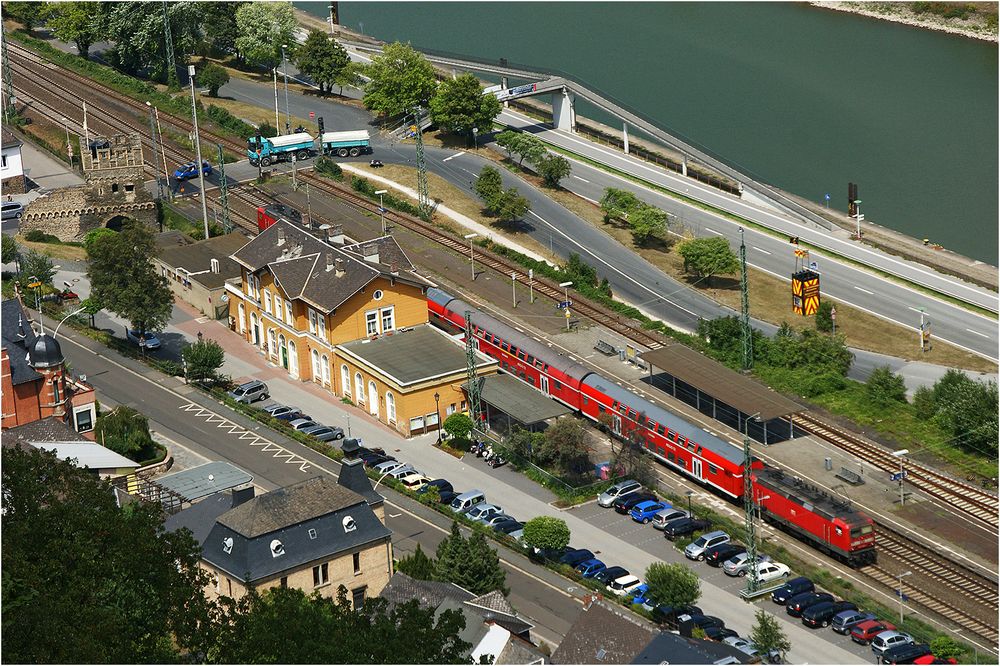 Der Bahnhof 