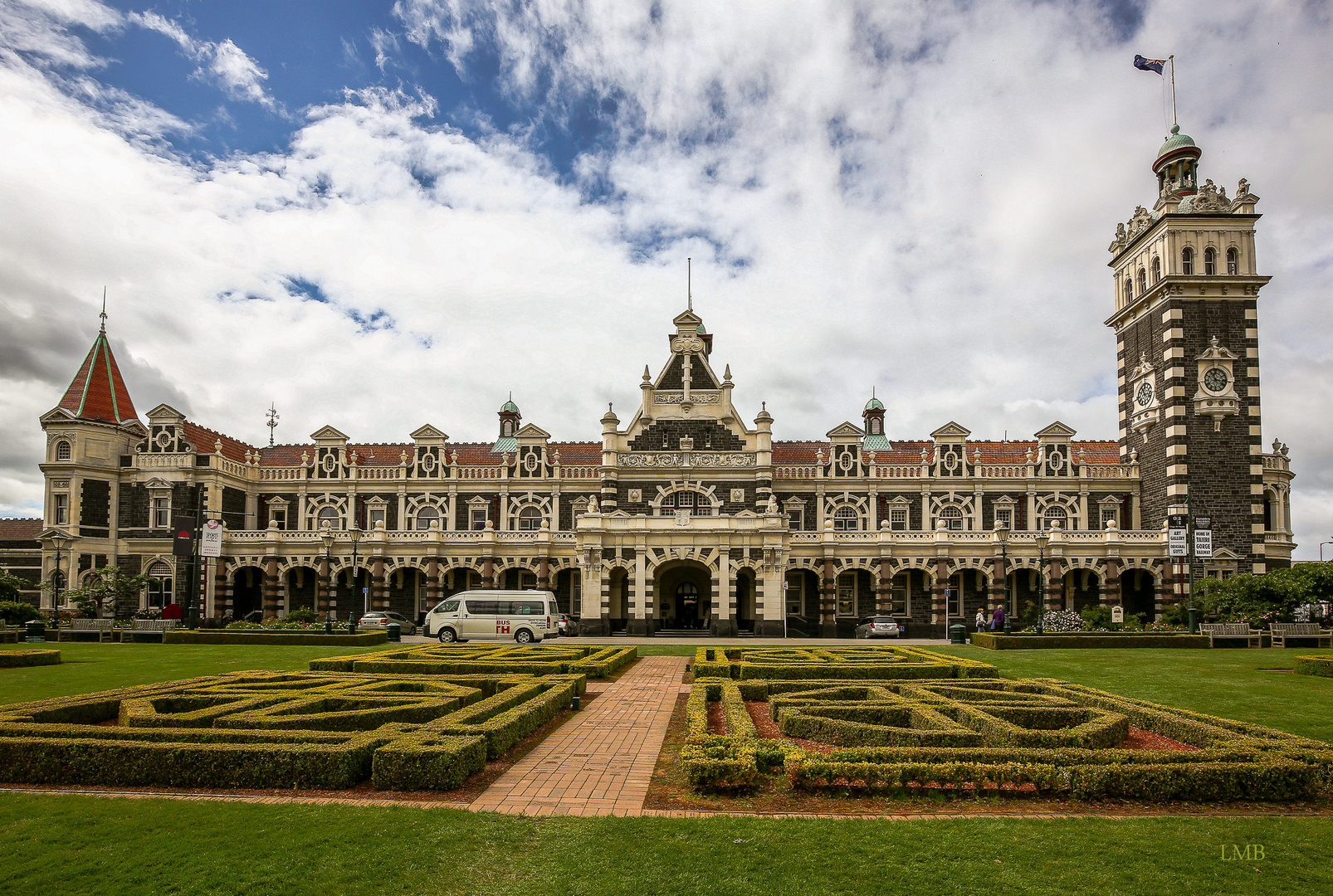 Der Bahnhof Dunedin