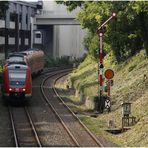 Der Bahnhof Goslar...