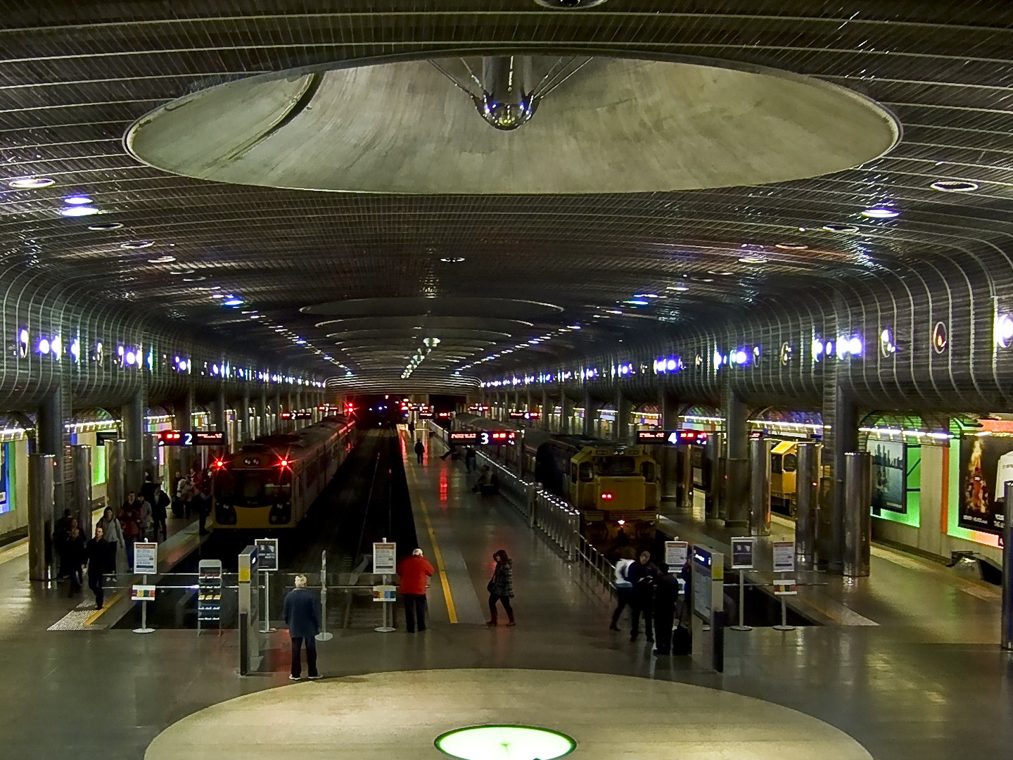 Der Bahnhof in Auckland