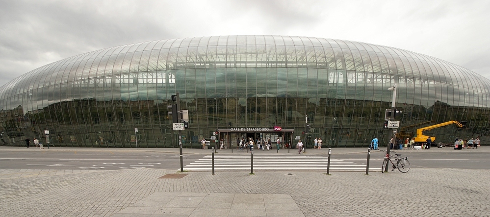 Der Bahnhof in der Blase