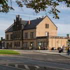 Der Bahnhof in Quedlinburg/ Harz.