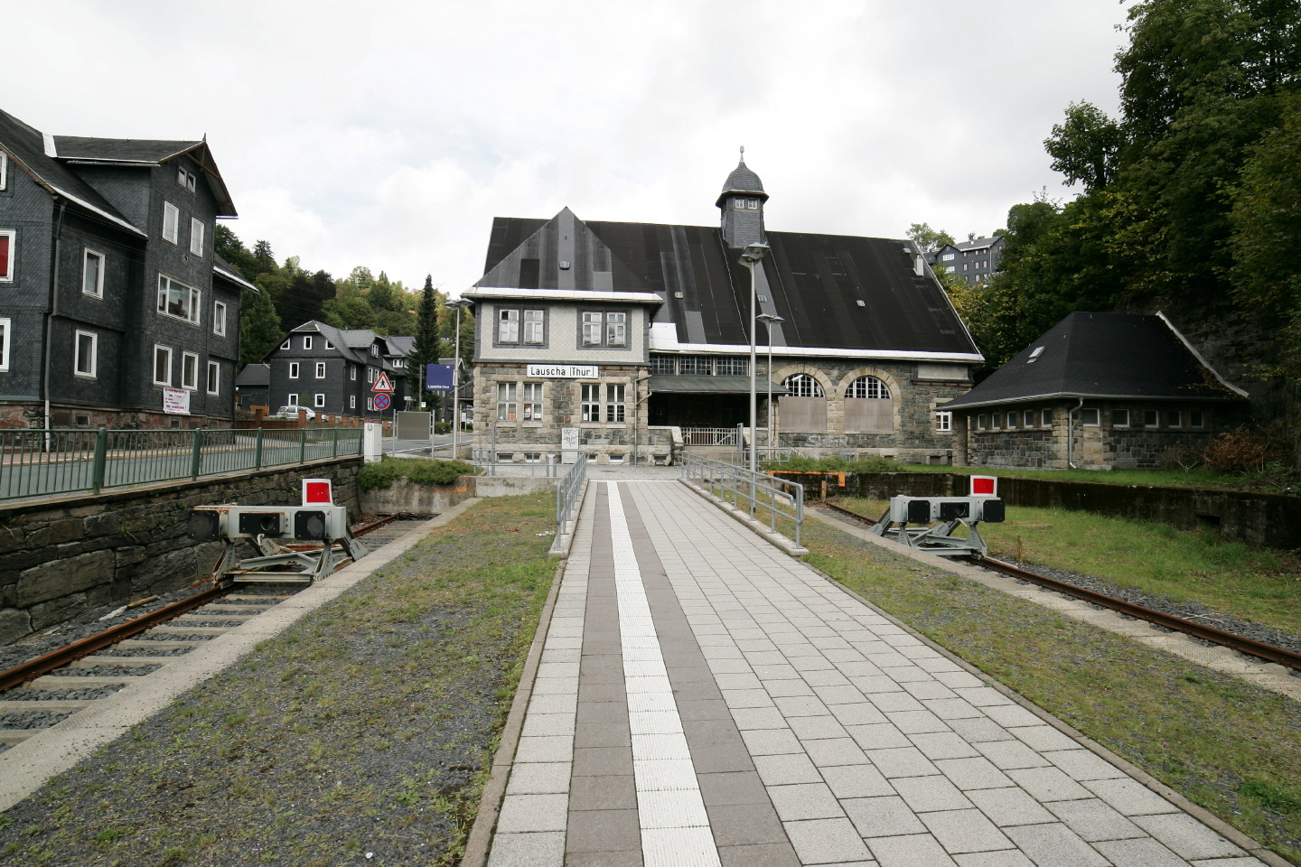 Der Bahnhof Lauscha