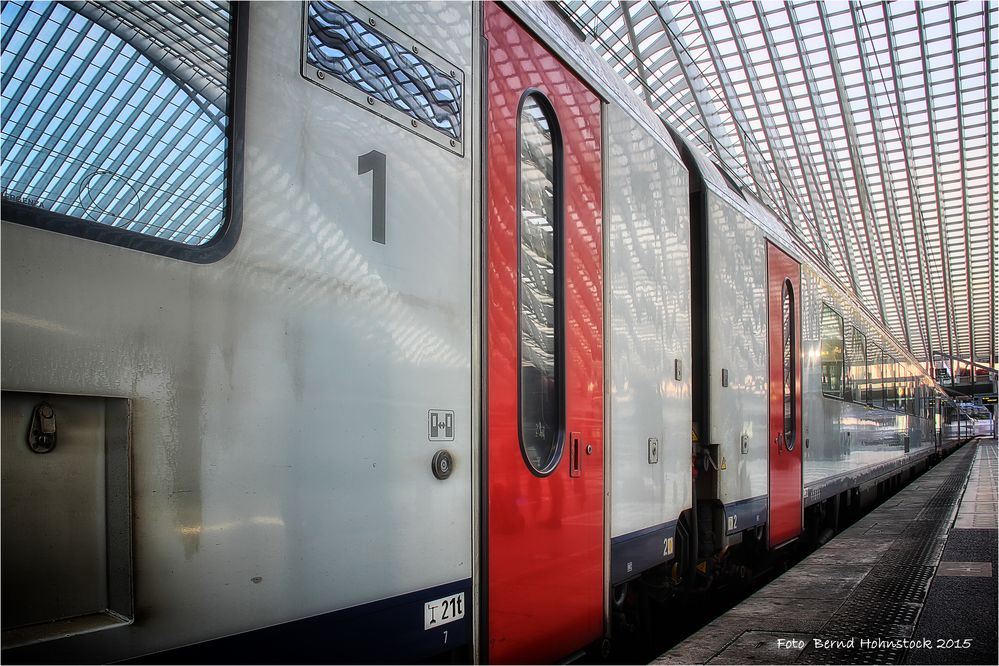 der Bahnhof Liège .....