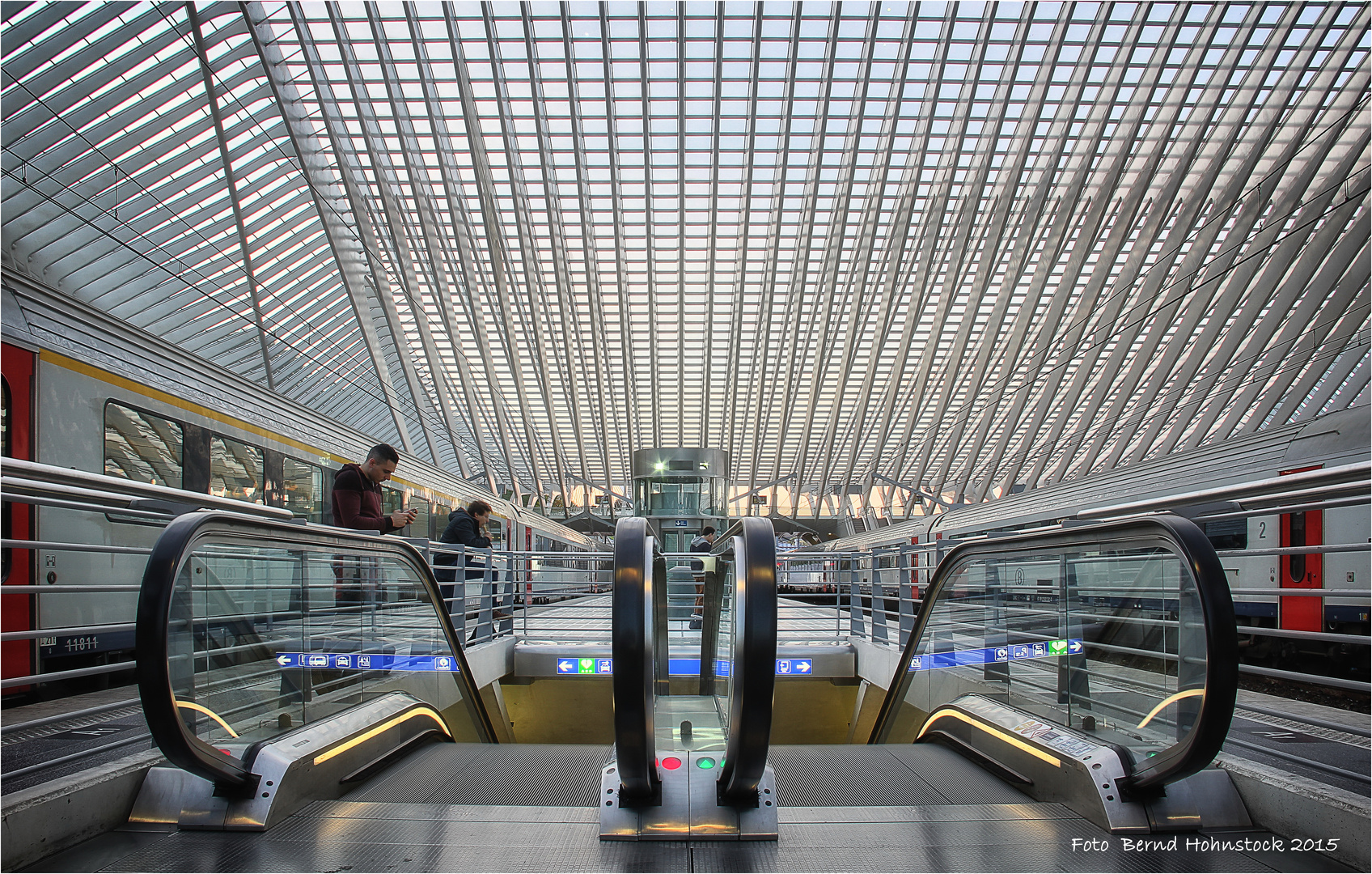 Der Bahnhof Liège ....