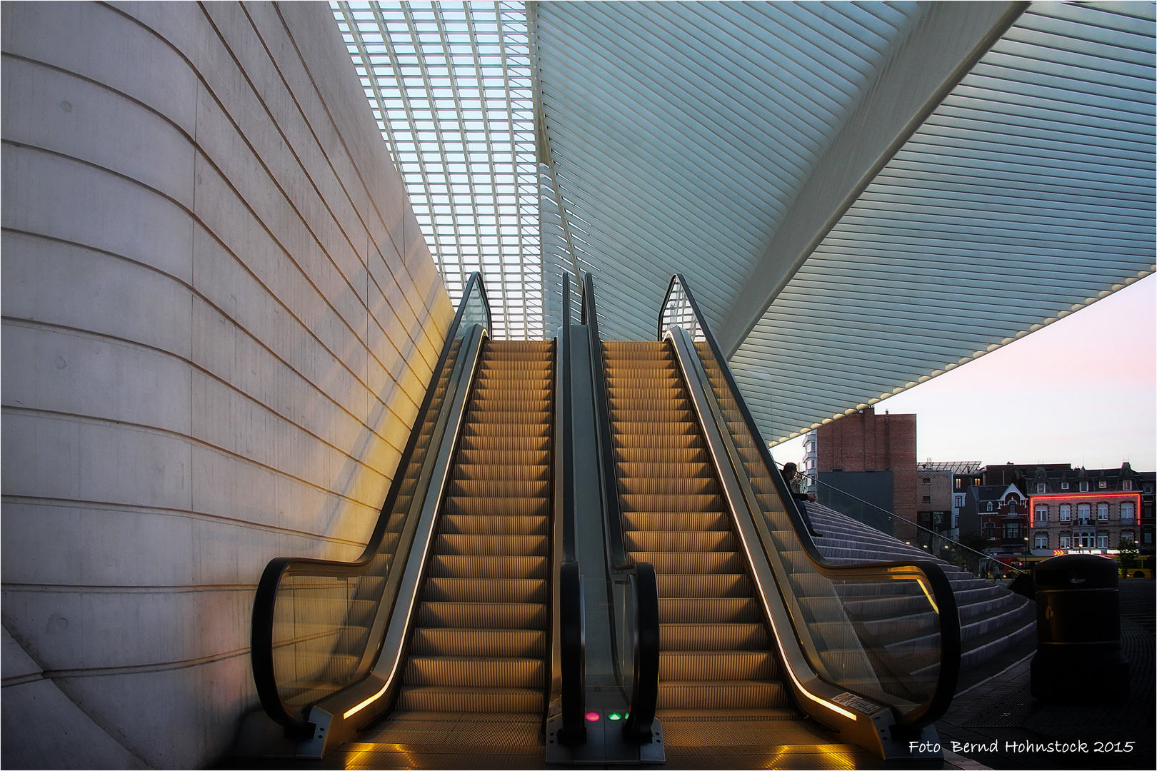 der Bahnhof  Liège-Guillemins