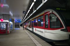 Der Bahnhof Luzern Allmend-Messe