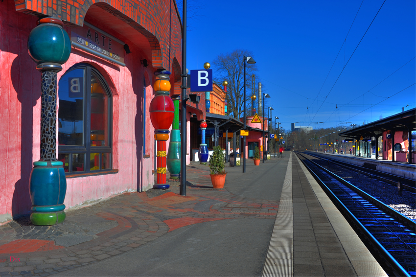 Der Bahnhof Uelzen