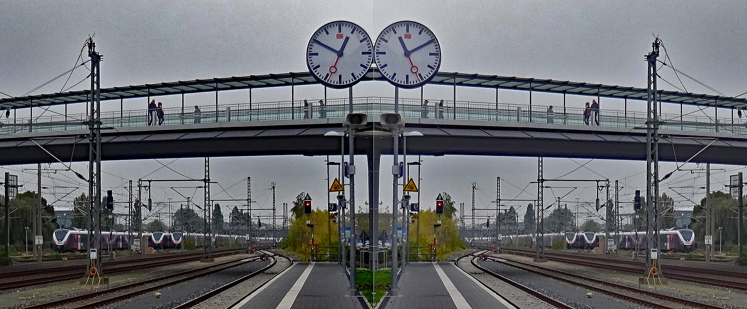 Der Bahnhof und die Zeit