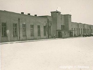 Der Bahnhof von Kalisch 1942 (heute Kalisz)